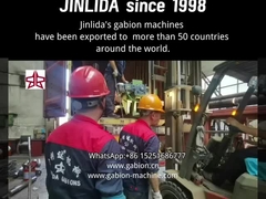 ভারী দায়িত্ব GLD-2 গ্যাবিয়ন উৎপাদন লাইন, কাজের প্রস্থ 4300, জাল আকার 80x100mm