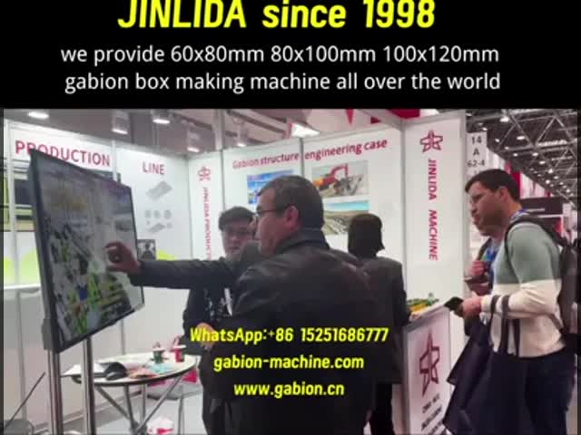 95% Buyers Choose Jinlida Gabion Machines