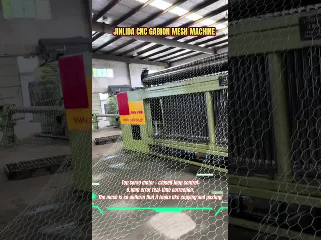 JINLIDA CNC Gabion Mesh Machine: Precision & Uniformity in Action