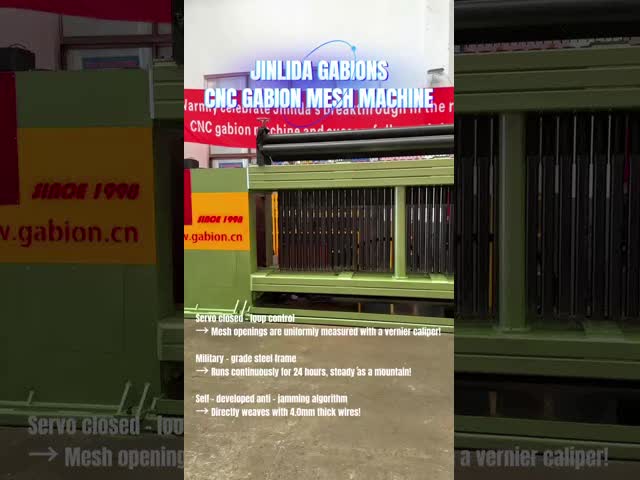 JINLIDA CNC Gabion Mesh Machine: Precision & Durability for Slope Protection
