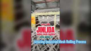 উচ্চ-গতি সম্পূর্ণ স্বয়ংক্রিয় গ্যাবিয়ন মেশ মেশিন উত্পাদন লাইন