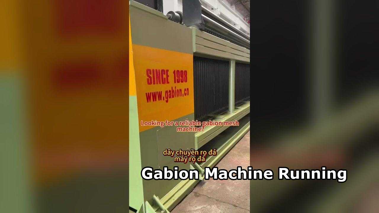 JINLIDA High-Speed Gabion Mesh Machine | Stable Production