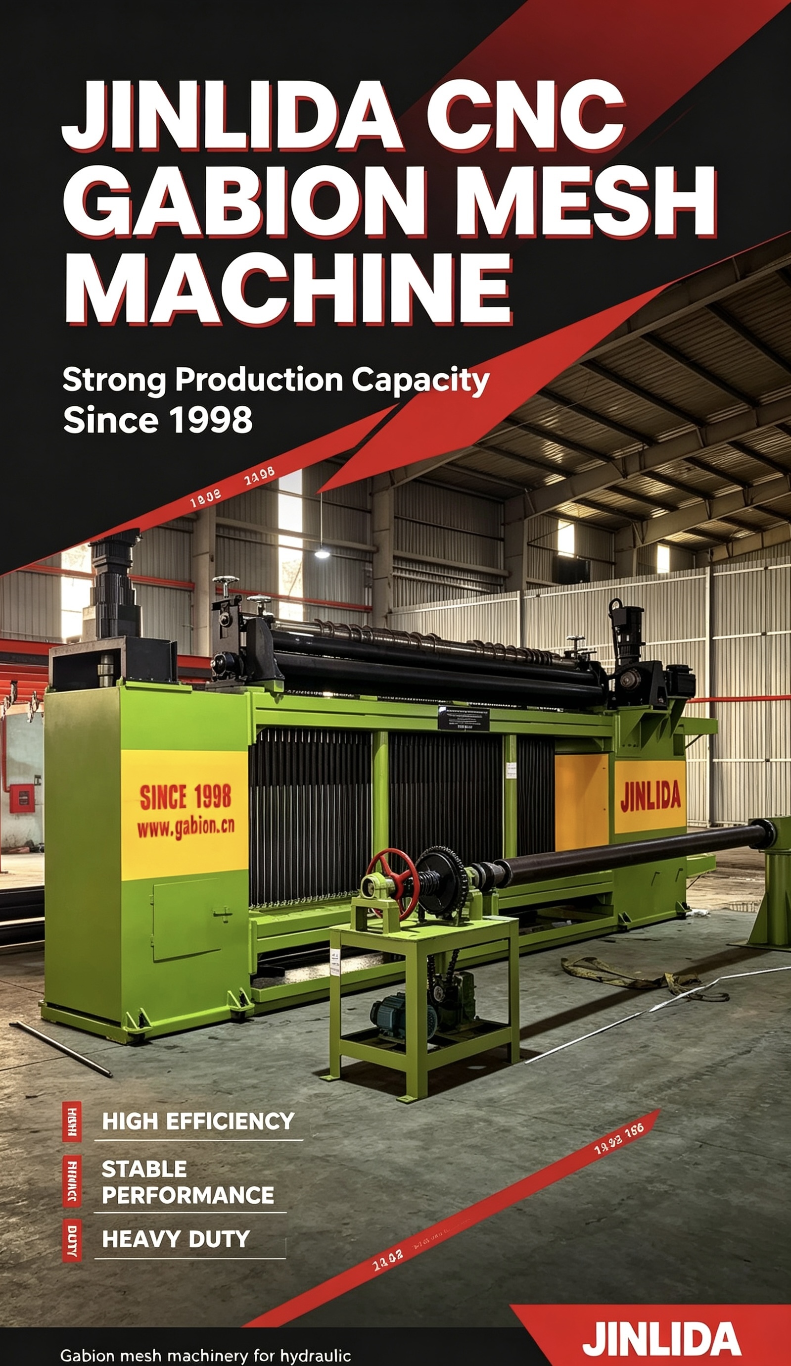 সর্বশেষ কোম্পানি ব্লগ সম্পর্কে How to Set Up a CNC Gabion Mesh Machine Before Production: A Practical Pre-Start Checklist
