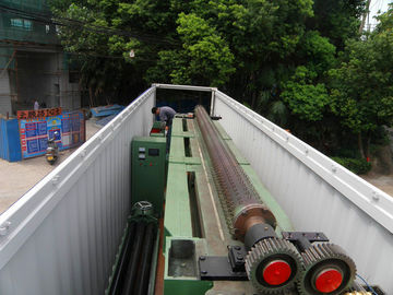 কেনা জিনে লেপা রেনো Gabion মেষ মেশিন / স্বয়ংক্রিয় তেল সিস্টেম Gabion গদি অনলাইন উত্পাদন