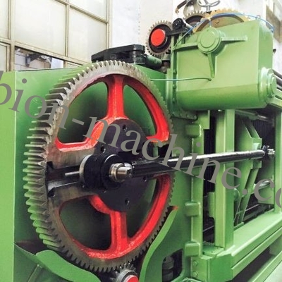 কেনা উচ্চ উত্পাদনশীল গ্যাবিয়ন জাল মেশিন 100mmx100mm জাল আকার সঙ্গে অনলাইন উত্পাদন