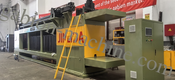 কেনা 5300mm গ্যালভানাইজড হেক্সাগোনাল ডাবল টুইস্ট তারের নেট মেশিনিং অনলাইন উত্পাদন