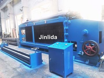 কেনা হাই স্পিড ষড়্ভুজাকার ওয়্যার নেটিং মেশিন / Gabion মেষ মেশিন 60mm x এর 80mm অনলাইন উত্পাদন