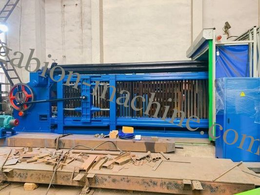কেনা এসজিএস 84 * 110 মিমি ডাবল টুইস্ট হেক্সাগোনাল গ্যাবিয়ন তারের জাল মেশিন অনলাইন উত্পাদন