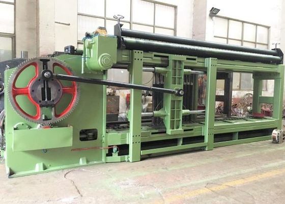 কেনা ভারী দায়িত্ব স্বয়ংক্রিয় স্টপ 80x100mm চেইন লিঙ্ক বেড়া মেশিন অনলাইন উত্পাদন