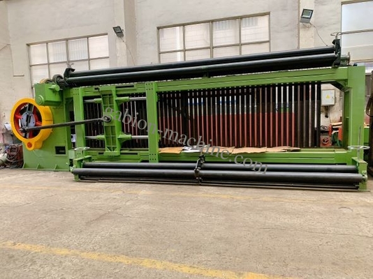 কেনা গ্যাবিয়ন বক্স লেক শোর সুরক্ষার জন্য 60*80 মিমি গ্যাবিয়ন মেশ মেকিং মেশিন অনলাইন উত্পাদন