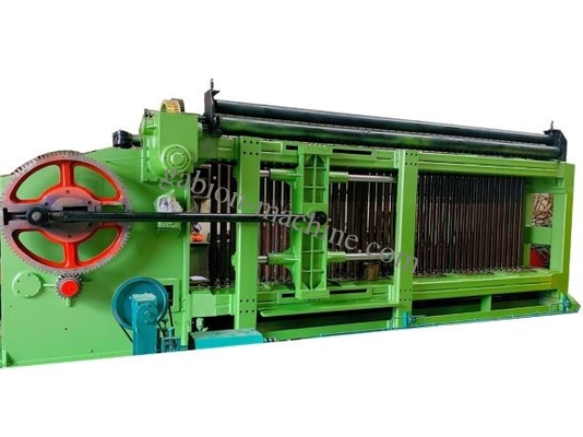 কেনা 4300mm গ্যালভানাইজড আয়রন ওয়্যার মেশ মেশিন 100*120mm 2*1*1m গ্যাবিয়ন বক্স অনলাইন উত্পাদন